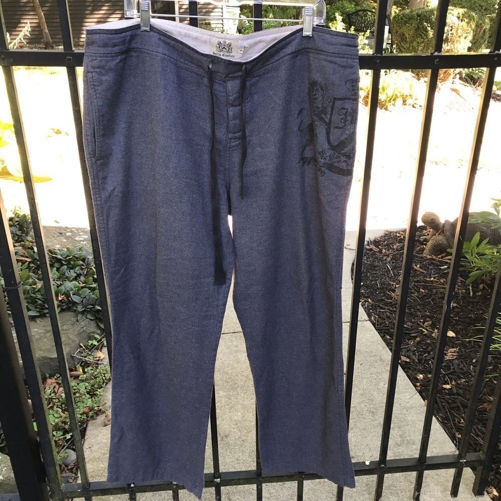 Juicy Couture vintage draw string casual pants in grey